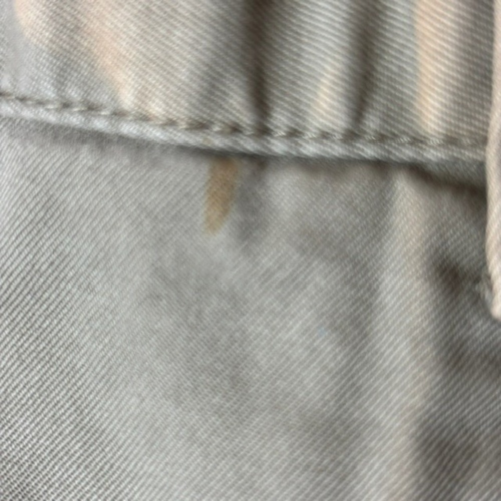 Mens 38 Polo Ralph Lauren Chino Shorts Gray Cotton Flat Front Slash Pockets - Picture 3 of 15